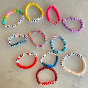 eras taylor swift bracelets handmade!